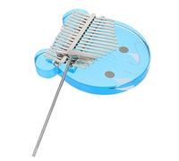 Parliky 1 Set Pollice Violino Kalimba 17 Toni Pollice Pianoforte Strumento Musicale Portatile Pianoforte Con Dita 17 Tasti Mbira Strumento Musicale Per Bambini Portatile Mbira Pianoforte