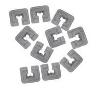 Parliky 10 manicotti con occhielli in lega di alluminio per la sostituzione, design versatile e costruito per durare, per mantenere un prato ben curato