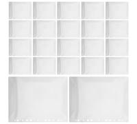 Parliky 10 Pagine Interni per Raccoglitori di Spartiti A4 Custodie Protettive Antiriflesso per Note Musicali Porta-Pagina Trasparente Leggero per Pianoforte Chitarra e Violino