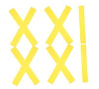 Parliky 10 Pezzi Fasce Elastiche Colorate per Sedie Classe per Bande Elastiche Resistenti e Antiscivolo per Piedi Irrequieti Supporto per Posizione Seduta e Concentrazione