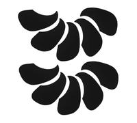 Parliky 10 Pezzi Guitar Pick Guard Waterdrop Shape Self-adhesive Scratch Protection Plate For Acoustic Guitars And Easy To Install Elegant Design For Instrument Care