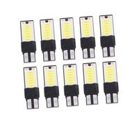 Parliky 10 pezzi LED Ultra Sottile Indicatore Auto Cob Bianco Alta Potenza Can-bus Plug And Play Illuminazione Angolo per Luci Posizione Laterale e Targa