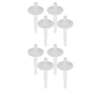 Parliky 10 Pezzi Supporto Porta Rocchetto Plastica per Macchina da Cucire Domestica Ricambio Spoletta Filo con Guida Filo Integrata Alta Resistenza e Funzionamento Silenzioso per Cucito