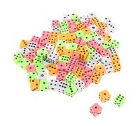 Parliky 100 Colorati Miniatura Resistenti per Giochi da Tavolo Feste ed Educazione Multifunzione
