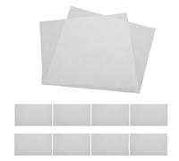 Parliky 100 Fogli Carta Trasparente Artigianale in Bamboo Blocco per Tracing Disegno e Calligrafia Carta Semi-trasparente Naturale con Fibre Visibili per Artisti e Progetti Creativi
