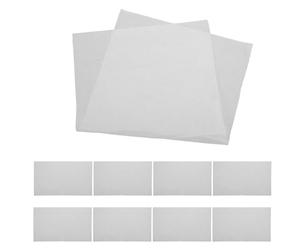 Parliky 100 Fogli Carta Trasparente Artigianale in Bamboo Blocco per Tracing Disegno e Calligrafia Carta Semi-trasparente Naturale con Fibre Visibili per Artisti e Progetti Creativi