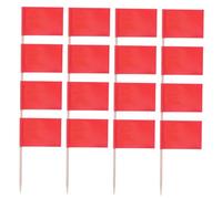 Parliky 100 pezzi Bandiere Stuzzicadenti Colore Decorazioni Eleganti per Torte Cupcake e Buffet Bandiere Segnali Resistenti e Originali per Formaggi e