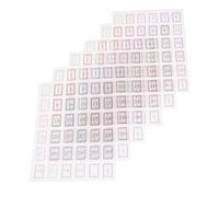 Parliky 12 Fogli Adesivi Calendario Giornaliero Giorni Stickers Numeri per Scrapbook Planner e Diario Carta Autoadesiva Decorativa con Colori Sfumati per Organizzazione e Pianificazione