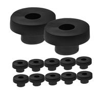 Parliky 12 Pezzi Accessori per Tosaerba boccole Gomma Accessori per Macchine agricole Anello Tenuta del Tosaerba per tagliaerba Gomma da Cancellare