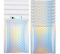 Parliky 12 pezzi Buste Imbottite per Spedizioni con Bolle Protettive Sacchetti Autoadesivi Resistenti per Confezionamento e Conservazione di Vestiti Accessori e Oggetti Fragili