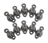 Parliky 12 Pezzi Ciondoli a Campanella in Ferro per Campanelli a Vento Vintage, Resistenti alle Intemperie Senza Catena, Accessori Fai-da-Te per Decorazioni Esterne e Carillon Artigianali