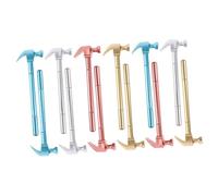 Parliky 12 Pezzi Penne Gel Martello per Quotidiano Fluido e Corpo Ergonomico Penne Resistenti per Scuola e Casa