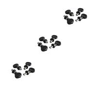 Parliky 12 Pz Accordatore Di Testate Accordatore Di Ukulele e Per Chitarra Acustica Sintonizzatore Di Macchine e Per Chitarra Elettrica i Per Silver