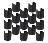 Parliky 15 Pezzi Clip per Aste da Calcio Accessori Allenamento Calcio Fermabandiera Stabile Attrezzatura Allenamento Clip Piccole per Bandiere Completo per Esercizi di Agilità e