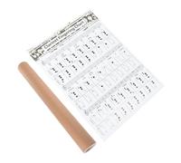 Parliky 1pezzi Clarinet Chord Practice Chart Per Principianti Per Esercizi Chitarra Poster Note e Accordature Per Clarinetto Strumento Didattico Per Musicisti