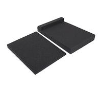 Parliky 1set Cuscini Isolamento Acustico Per Altoparlanti Pannello Anti- Materiale Compatibile Con Monitor e Subwoofer Colore Nero Versatile Per Riduzione Rumori Indesiderati e