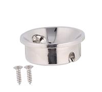 Parliky 1set Piastra Di Montaggio Per Presa Input Chitarra Elettrica Tl Socket Placcato Nichel Facile Installazione Maggiore Affidabilità Compatibile Con Chitarre Tl e Altre Modelli