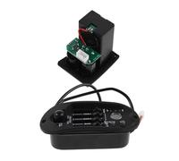 Parliky 1set Pickup Preamp per Chitarra Acustica con Equalizzatore Bande e Display Lcd Integrato Tuner Piezo per Suono Studio e Controllo Preciso