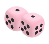 Parliky 2 pezzi Dadi Giganti in EVA Morbida da Dadi da Gioco Silenziosi e Leggeri per Feste Giochi Educativi e Attività Interattive e Adulti