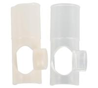 Parliky 2 Pezzi Di Pellicola Protettiva Per Flauto Ausilio Per Il Soffiaggio Tappo Terminale Per Flauto Accessorio Per Strumento