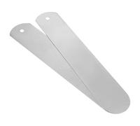 Parliky 2 Pezzi Strumento per Calze Dritte in Alluminio per Sublimazione DIY Supporto Stampa Calzini Piatto e Dritto Accessorio Pressa Caldo per Personalizzazione Calze