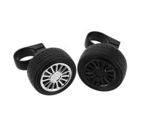 Parliky 2 Pezzi Suoneria Bici per Cartoon Campana Manubrio Scooter e Veicolo a Tre Ruote Suono Forte e Chiaro Montaggio Rapido Senza Attrezzi Accessorio Sicurezza per Passeggiate