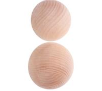 Parliky 2 Pezzi Wooden Half Round Pottery Tools for Plate Bowl Making Clay Press Molds with Smooth Shaping Textured DIY Ceramic Craft Accessories