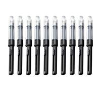 Parliky 20 Pezzi Assorbitore di Inchiostro per Penna Stilografica Push-pull, Dispositivo Riempimento Inchiostro Ergonomico Resistente per Forniture Scolastiche e Ufficio
