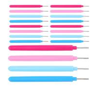 Parliky 20 Pezzi Strumenti Paper Quilling Penna Scanalata per Arrotolare Carta Kit Completo per Progetti Handmade Te e Creazioni Artigianali di Carta