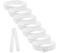 Parliky 20pezzi Fascia Elastica per Riporre gli Indumenti Bottone e Asole Multiple Cinghie per Avvolgere e Conservare Vestiti Magliette e Pantaloni Adatto per Cravatte Stile Casuale