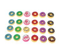 Parliky 24 pezzi Gomme da Cancellare Ciambella per Ragazzi e Ragazze Colorate e Divertenti Gommine per Sicure e Resistenti Accessorio Scuola e Festa con Design Simpatico e Casual