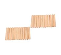 Parliky 24pezzi Violin Sound Posts Legno Naturale Accessori Pratici Per Strumenti Musicali Sostituzioni Facili e Per Ogni