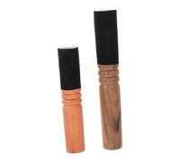 Parliky 2pezzi Bacchette Per Campane Tibetane in Legno Durevole Resistente All Abrasione Per Yoga Meditazione e Guarigione Strumenti Percussione Mani Sicure Accessori Musicali Buddha Porta