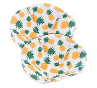 Parliky 2pezzi Copertura Per Ciotole Da Microonde in Materiale Resistente Riutilizzabile Design a Motivo Di Frutta Leggero e Portatile Protezione Contro Scottature e Graffi