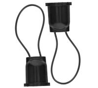 Parliky 2pezzi Portalampada Per Esterni Base Vite Di Portalampada Di Ricambio Compatibile Base Della Lampada Kit Di Riparazione Della Lampada