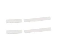 Parliky 2sets Nut e Saddle Osso Di Bue Per Chitarra Accessori Musicali Di Alta Qualità Per Sostituzione Bridge e Nut Bianco