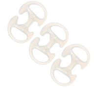 Parliky 3 Paia Inserto Auricolare Sostituibile, Aletta Flessibile | Silicone Medicale, Compatibile Auricolari e Tubi Acustici, Percezione Ambiente e Comfort Continuo