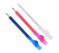 Parliky 3 Pezzi Pennarelli per Tessuti per Cucito e Sartoria Accessorio per Marcatura Facile e Precisa su Stoffa e Plastica Strumento Riutilizzabile per Lavori di Cucito Casa Laboratorio