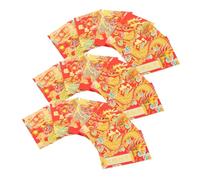 Parliky 30 Pezzi Buste Rosse Cinesi per Capodanno Anno Zodiacale in Carta Resistente Buste Portafortuna Tradizionali per Regali Festivi Auguri di Prosperità e Salute