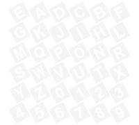 Parliky 36 Pezzi Stencil Lettere e Numeri Riutilizzabili in Materiale Pet Resistente per Arte Decorazioni Progetti Fai da Te e Educativo con Anello per Organizzazione Facile