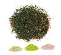 Parliky 4 Confezioni Materiale Fogliame per Diorama Modellismo Foliage Artificiale per Paesaggi in Miniatura e Modelli Architettonici Scatter per Dettagli Realistici e Profondità