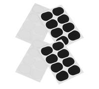 Parliky 4 Fogli Cuscinetti per Bocchino Sax e Tenore Patch Antiscivolo per Protezione Denti Compatibili con Clarinetto Soprano e Basso Supporto Respiro Ottimale e Comfort Prolungato