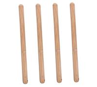 Parliky 4 pezzi Bacchette in Legno per Batteria Marching Band Resistenti Versatili per Pratica e Performance Bacchette Taiko per Adulti