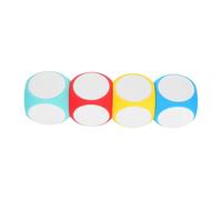 Parliky 4 Pezzi Blank Dry Erase Dice For Creative Educational Activities And Interactive Classroom Learning