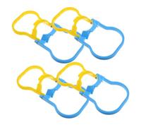 Parliky 4 Pezzi Maniglia per Sollevamento Bottiglie d Acqua in PP Rinforzato da Portatore Antiscivolo per Campeggio e Uso Esterno Impugnatura Confortevole e Resistente per Secchi d Acqua