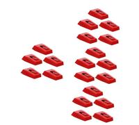 Parliky 4 Set Di Puntine Per Giradischi in Alluminio E Plastica Stilo Di Ricambio Per Fonografo 5 Pezzi*4