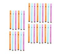 Parliky 40 Fischietti Musicali Ritmo per Flauto Animale Mini Gioco Didattico Sonoro Colori Casuali Strumento Musicale Divertente per Imparare i Canti degli Animali Colore Casuale