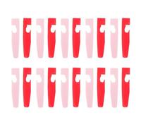 Parliky 40pezzi Copertura Piedino Premistoffa per Overlock Cuscinetto Adesivo in Plastica per Macchine da Cucire Accessorio per Progetti di Cucito e Rimpiazzo di Parti di Ricambio