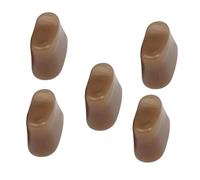 Parliky 5 Pezzi Mattoni di Gomma per Flauto, Cuscinetti in Colloide Facili da Pulire e Installare, Accessori Silenziatori per Flauto, per Uso Strumentale Professionale