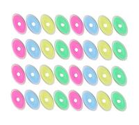 Parliky 50 pezzi Cancellabile in Silicone per Penne Gel Cancellare Segni Cancellabile Portatile per Studenti e Ufficio Colori e Stili Casuali